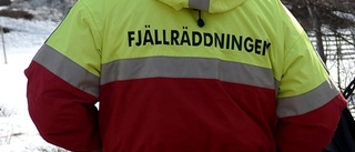 Skoterförare försvunnen i fjällen