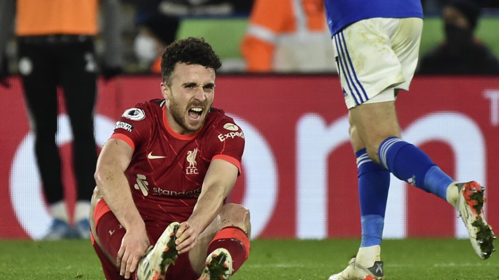 Liverpools Diogo Jota har haft en del skadeproblem. Han är inte ensam. Arkivbild.