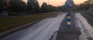 Försiktighetsåtgärder efter halka