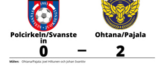 Joel Hiltunen och Johan Svanlöv matchvinnare när Ohtana/Pajala vann