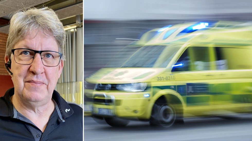 Mats Hedkvist, enhetschef för ambulansen i Strängnäs och Eskilstuna säger att situationen varit extra tuff i sommar.