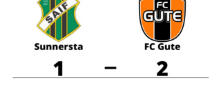 FC Gute vann borta mot Sunnersta