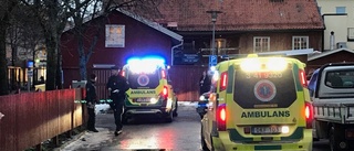 Bilen tog ett skutt – över fotgängarfot