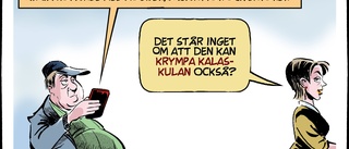 Krymper det ena men inte det andra …