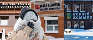 Kallt i Skellefteå, kallare i Norsjö – men Malåborna fick vrida upp värmen mest • Så kallt har det varit senaste dygnet