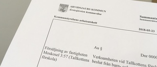 Tallkottens förskola läggs ner