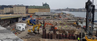 Största investeringen ger stort jobb vid Slussen