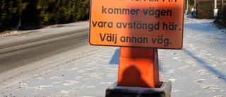 Här stängs vägen av – det ska göras 