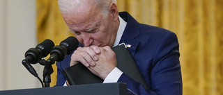 Skakigt för Biden efter terrordådet i Kabul