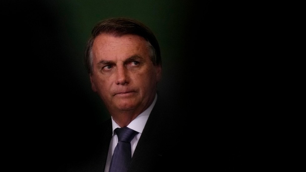 Brasiliens president Jair Bolsonaro. Arkivbild.