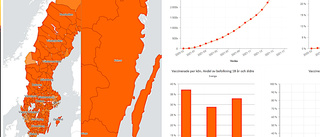 Regionen mest vaccinerad i landet – så är läget i Västervik