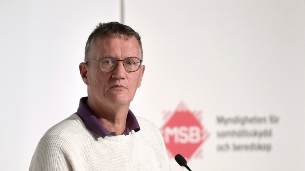 Anders Tegnell understryker att skyddet mot att bli allvarligt sjuk ligger kvar på en väldigt hög nivå. Arkivbild.