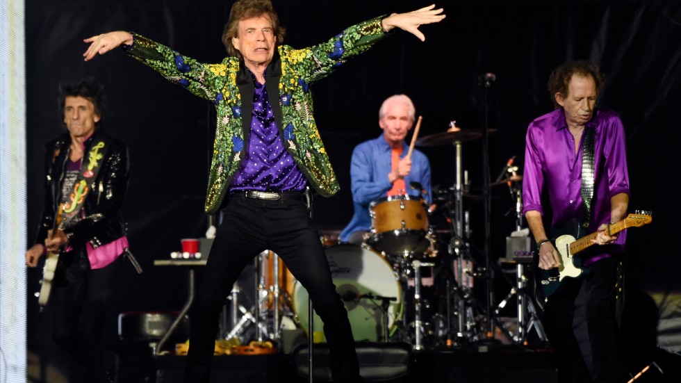 Rockarna i The Rolling Stones sätter press på sin regering för att få bättre villkor från strömningstjänsterna. Arkivbild.