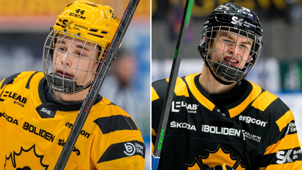Elias Salomonsson och Simon Robertsson är uttagna till Småkronorna, som spelar J18-VM med start i slutet av april.