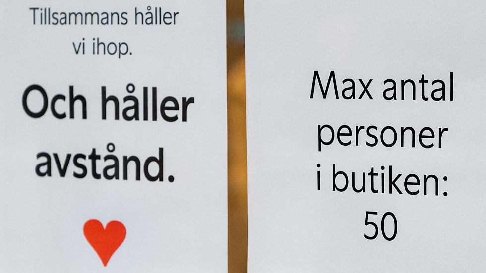 Pandemilagen har bland inneburit begränsningar för butiker. Arkivbild.