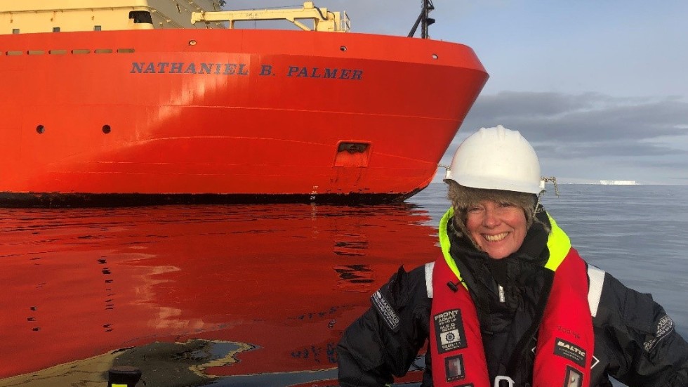 Anna Wåhlin, professor i oceanologi vid Göteborgs universitet.