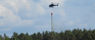 75 vattenbombningar genomfördes – insatsen avslutad