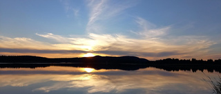 Läsarbilden: Solen går ned över Boden