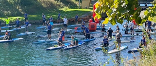 Dags för SUP på Göta kanal igen, motionärer och elit