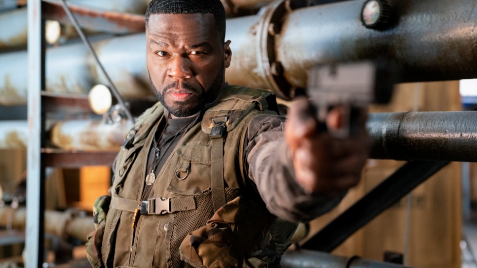 Rapparen 50 Cent hör till gängets nykomlingar i den fjärde filmen om de älskade actionhjältarna från förr.