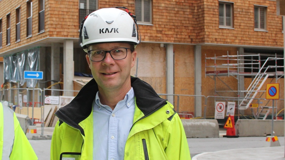Anssi Halme, vd på byggföretaget Finalisten, är en av fastighetsägarna som står bakom det öppna brevet till kommunstyrelsen i Knivsta.