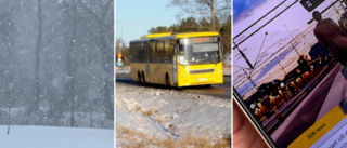 Alla skolbussar inställda idag – UL-bussar kör i sänkt hastighet