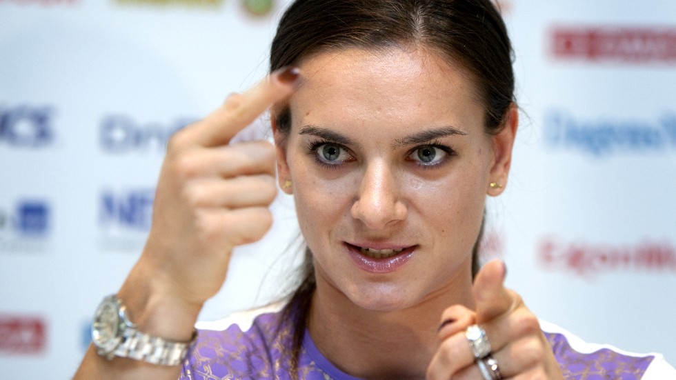 Jelena Isinbajeva. Arkivbild.