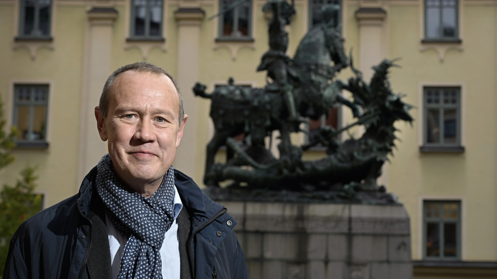 Bo Eriksson, docent i historia vid Stockholms universitet, aktuell med boken ”Drakspår”. Arkivbild.