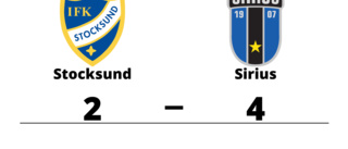 Stark seger för Sirius i toppmatchen mot Stocksund