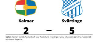 Svärtinge tog bortaseger mot Kalmar