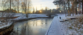 Läsarbild: Lulsundskanalen under en vinterpromenad