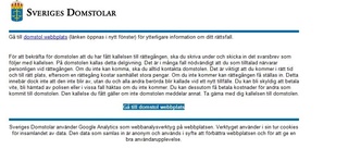 Har du fått detta mejl? Klicka då inte på det