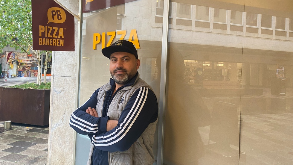 Adnan Al Khalaf, ny franchisetagare på Pizzabakeren, tänker nytt. Genom att ha nattöppet.