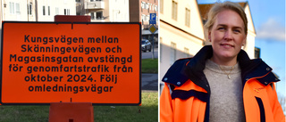 Välj annan väg – snart startar ombyggnationen av centrala gatan