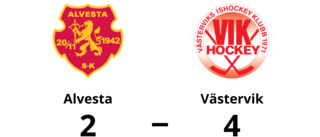 Stark seger för Västervik i toppmatchen mot Alvesta