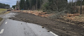 Trafiken påverkades i timmar efter olyckan