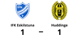 IFK Eskilstuna fixade en poäng mot Huddinge