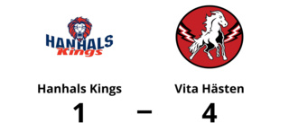 4-1-seger för Vita Hästen mot Hanhals Kings