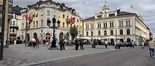 NMR störde demonstration i centrum