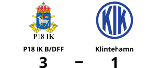 Tung seger för P18 IK B/DFF i toppmatchen mot Klintehamn