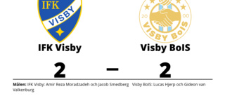 Visby BoIS fixade kryss borta mot IFK Visby