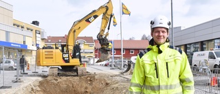 Grävningar på Skeppargatan: Därför görs jobbet just nu • ”Måste passa på innan nästa storbygge”