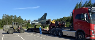 Draken-plan transporterades på E4 – ska lånas ut