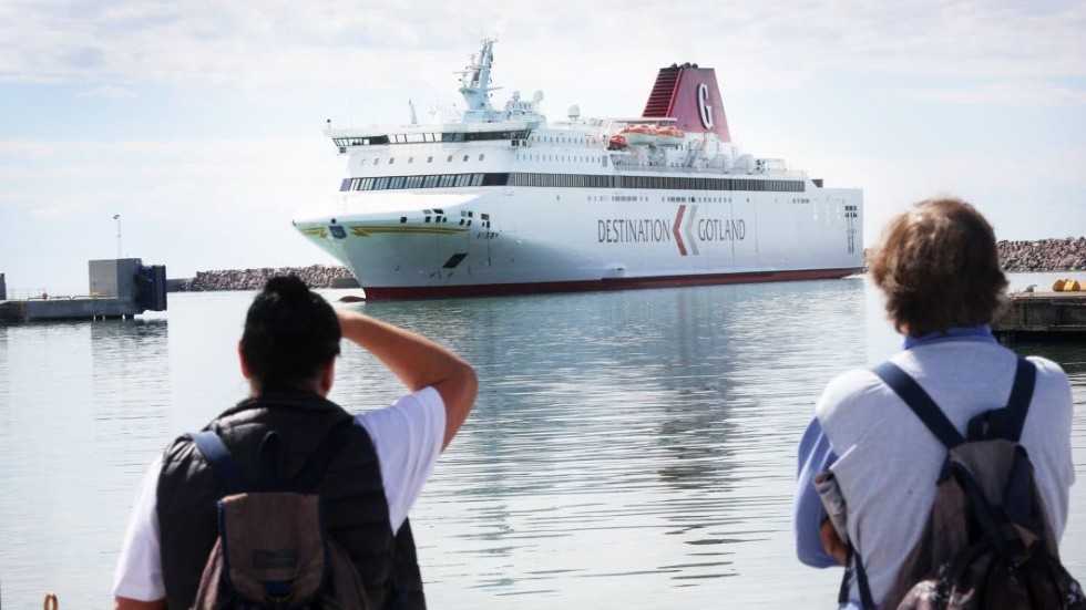 M/S Visborg, som när den här bilden togs fortfarande hette M/S Visby, har de senaste åren chartrats ut av Gotlandsbolaget. Nu är det klart med ett nytt avtal med det spanska rederiet Balearia, och fartyget kommer inlednngsvis att gå i trafik mellan bland annat Valencia, Palma och Ibiza. 