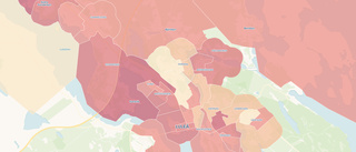 Här är stadsdelarna som drabbats värst i Luleå