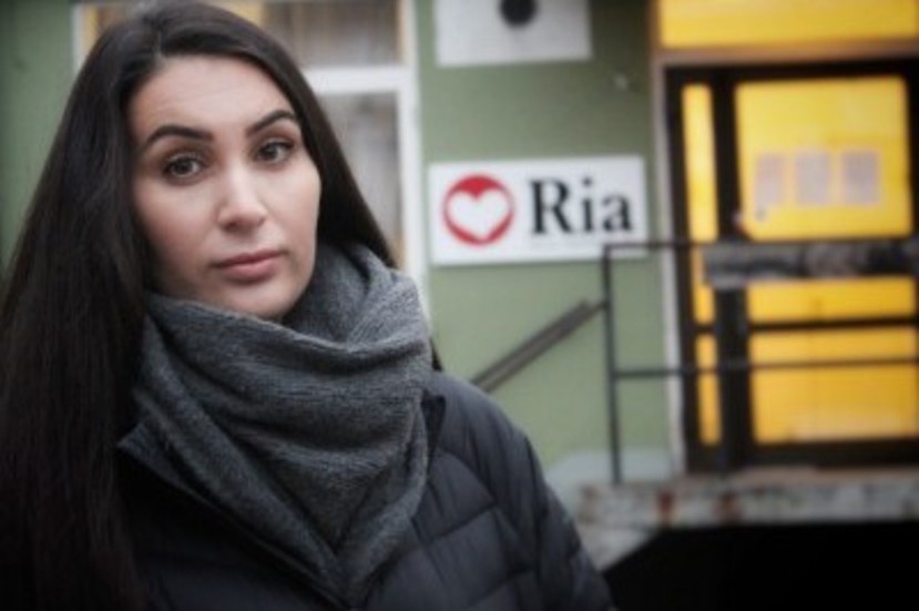 Sousan "Sosso" Massi Nylander, enhetschef vid Ria Center, pratar om en pressad verksamhet när kylan slog till.