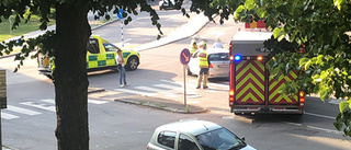 Cyklist påkörd i Eskilstuna –  flög flera meter