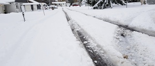 Snösvängen redo för nytt oväder