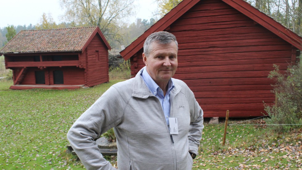 Nils Ringborg, talesperson för Holmen i vindkraftsprojektet i Östergötland.