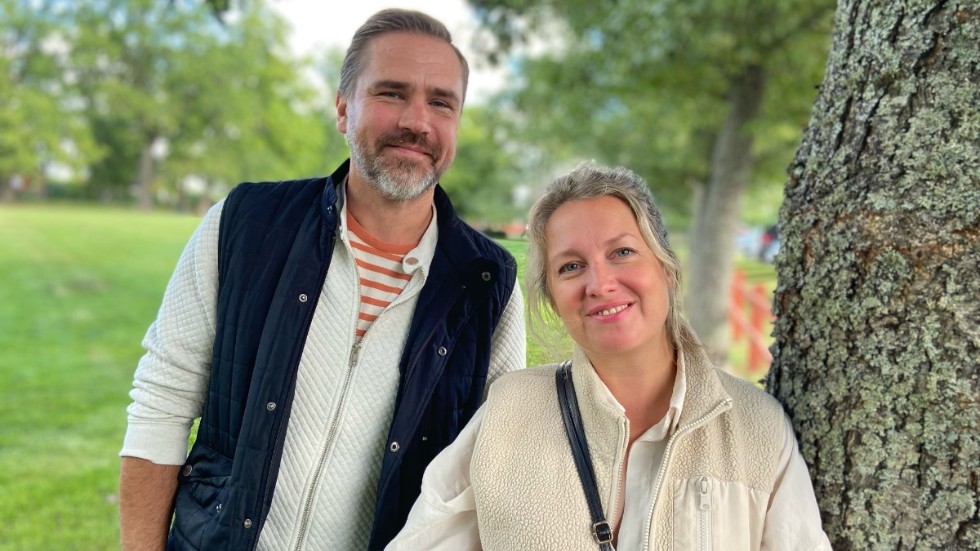Linus Fagerström och Hanna Widinghoff är två av medlemmarna i den kreativa grupp av Mariefredsbor, som nu blåser nytt liv i frågan om ett kulturhus i den växande staden.